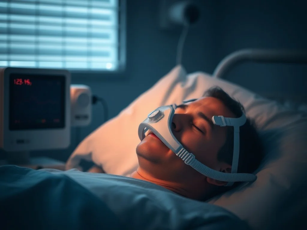 AI model suggests CPAP can massively swing heart risk in sleep apnea