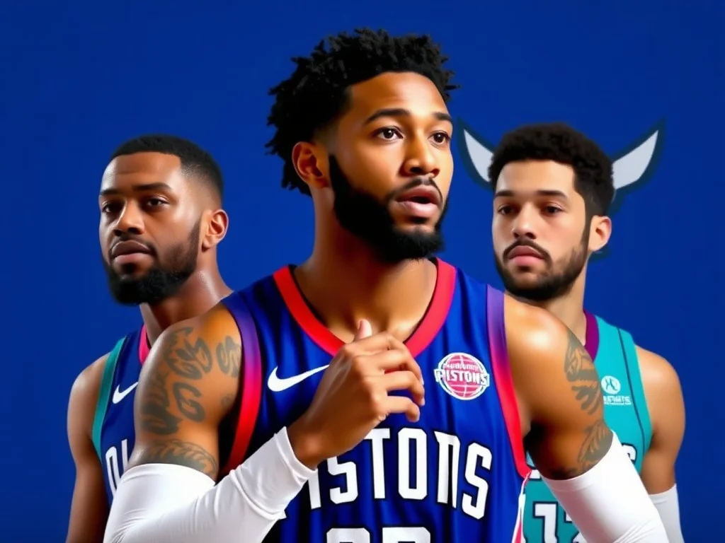 Final Injury Report for Pistons-Hornets, Will Cade Cunningham, Coby White Play?