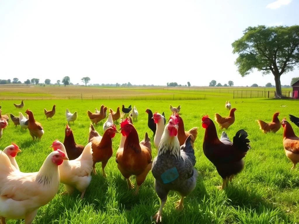 Free-range chickens let outside after six-month bird flu poultry ‘flockdown’