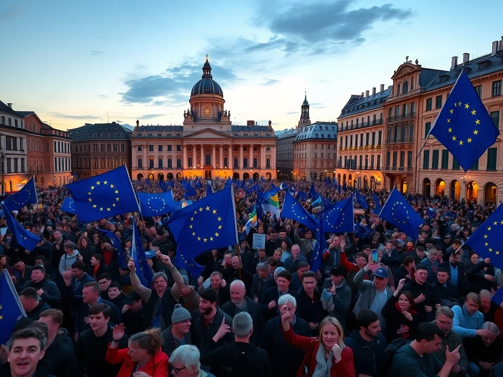'Hungary has chosen Europe,' says EU Commission president as poll results show victory for Magyar