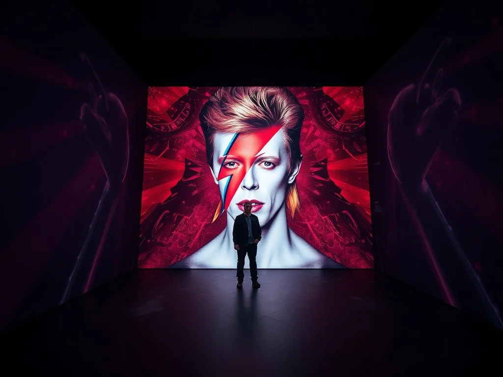 Inside London’s immersive new David Bowie exhibition at Lightroom