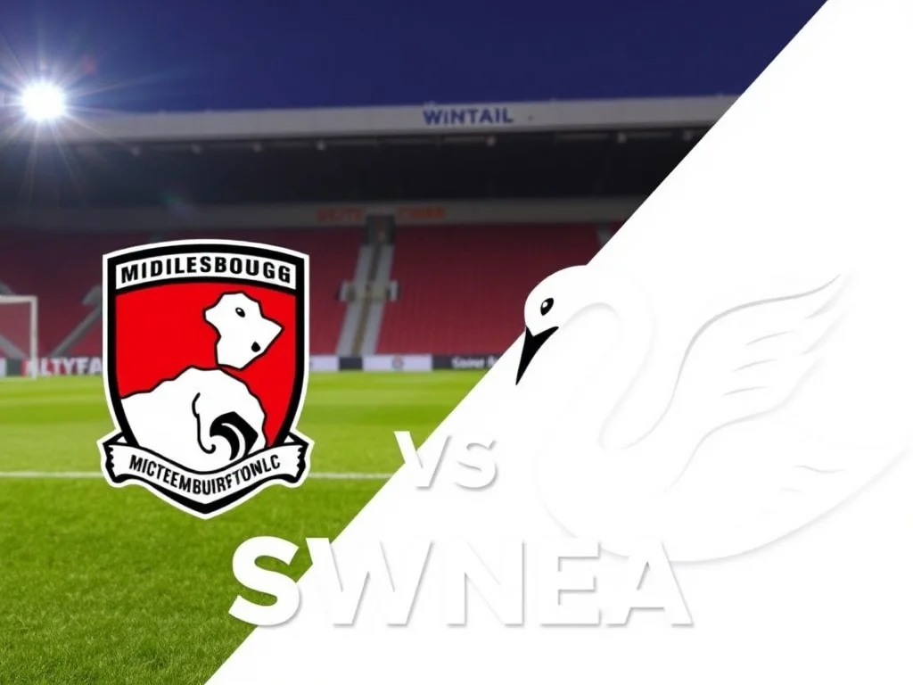 Middlesbrough predicted lineup and team news vs Swansea