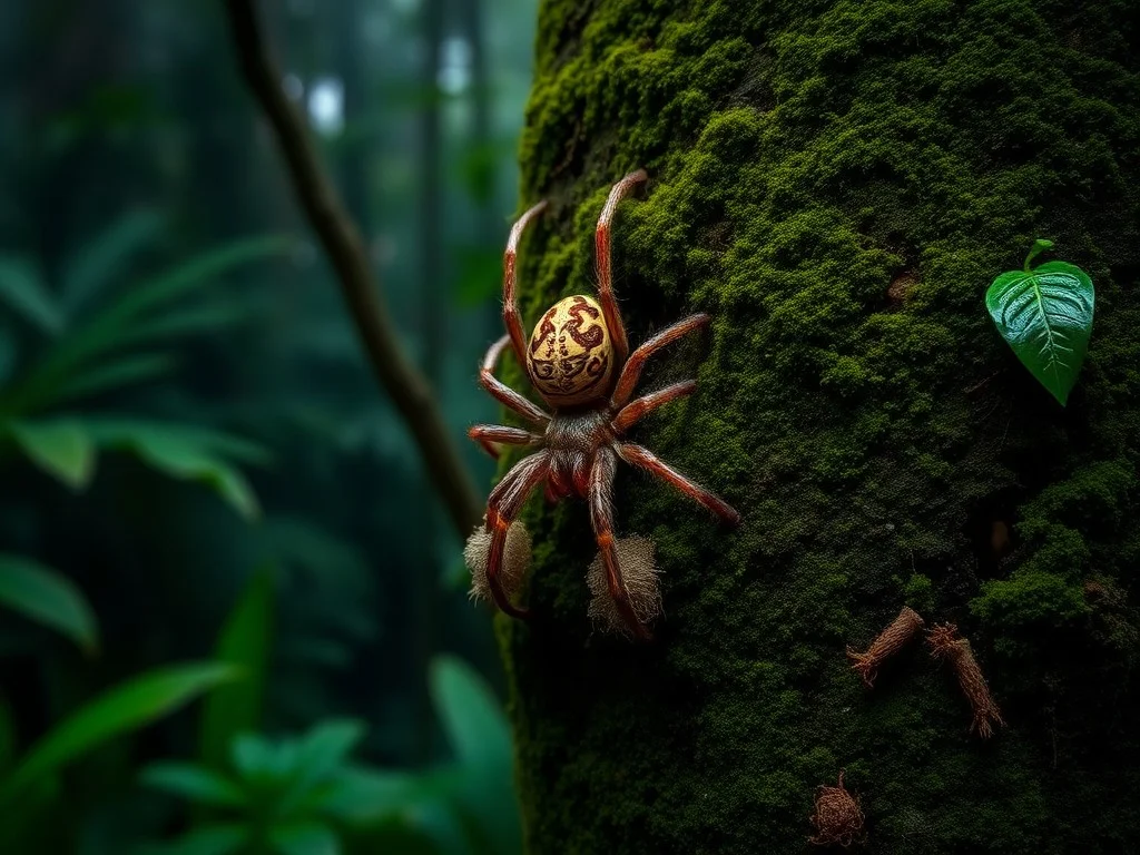 New spider species in the Amazon mimics parasitic fungus