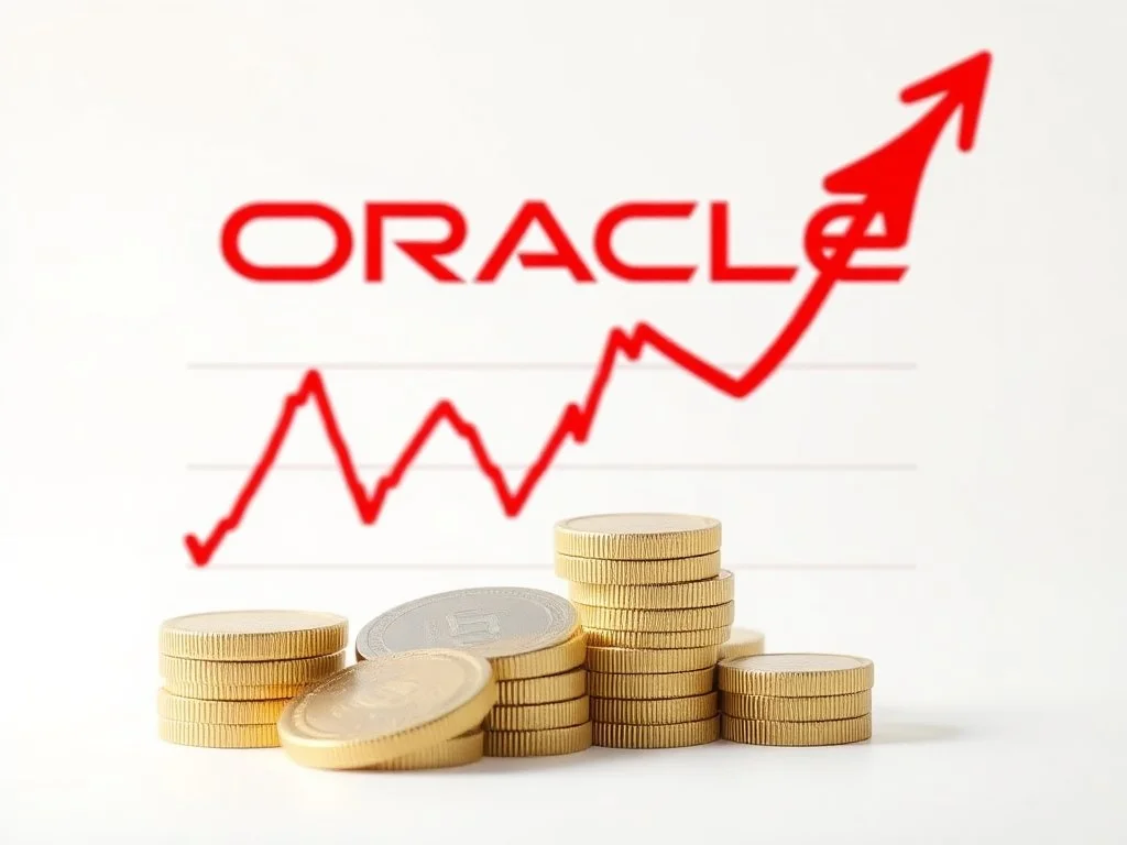 Oracle's stock is trading at a very extreme discount to this key technical indicator
