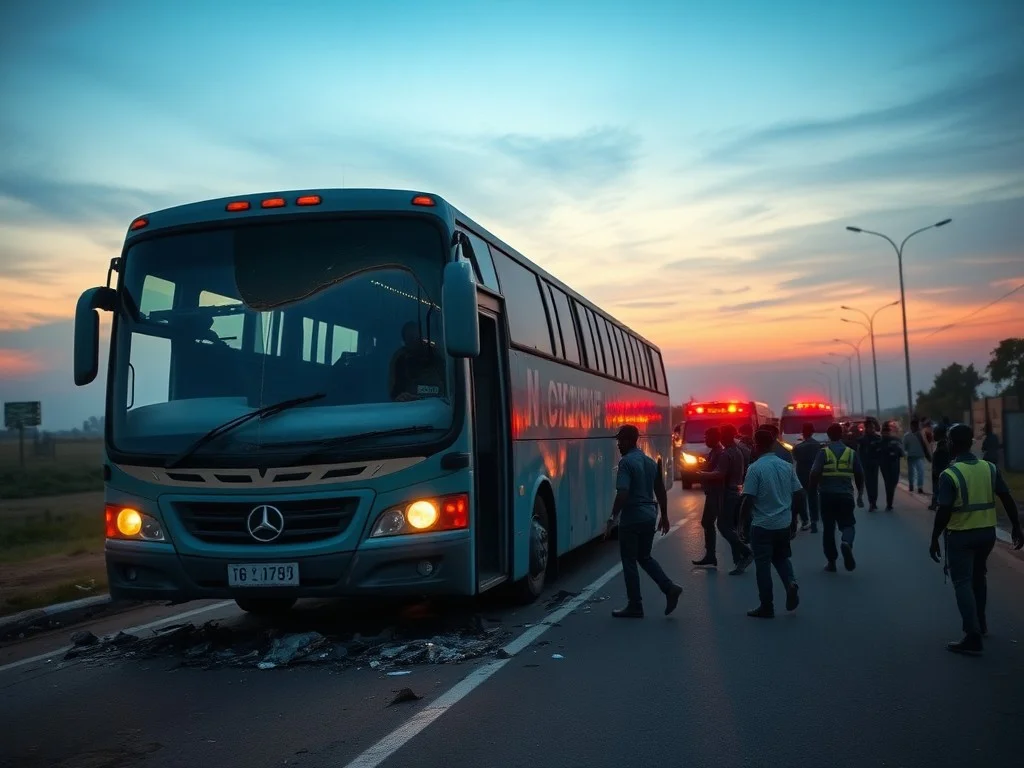Premier League soccer player killed in attack on team bus in Ghana