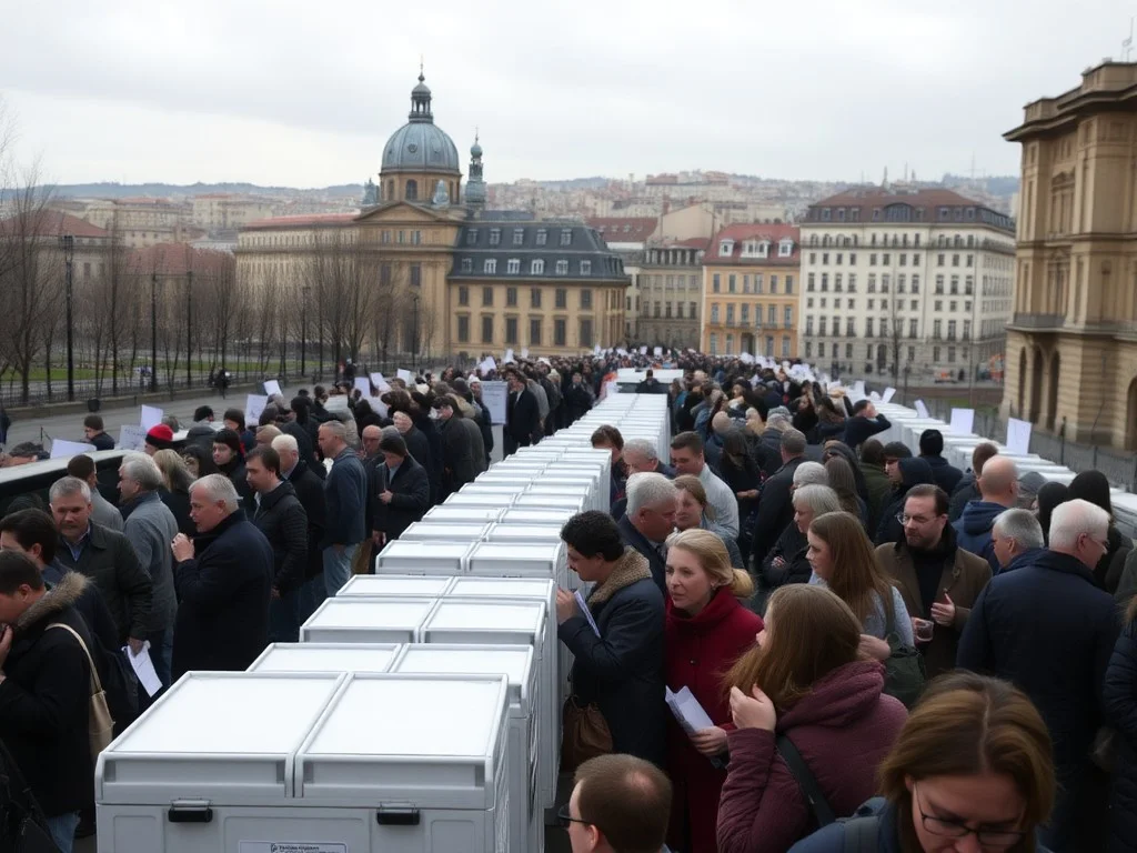 Record turnout as Hungarians go to the ballot box