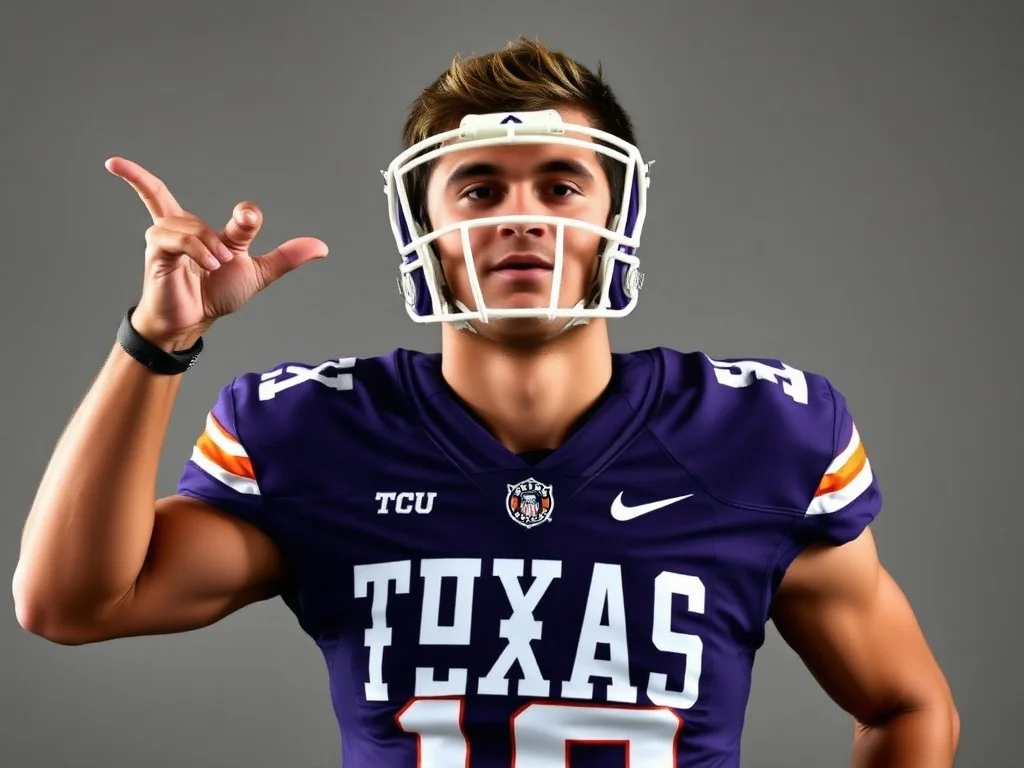 TCU Transfer David Punch Announces Massive Commitment to Texas Longhorns