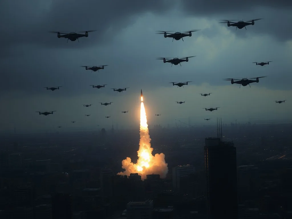 The growing role of drones and missiles in modern conflict