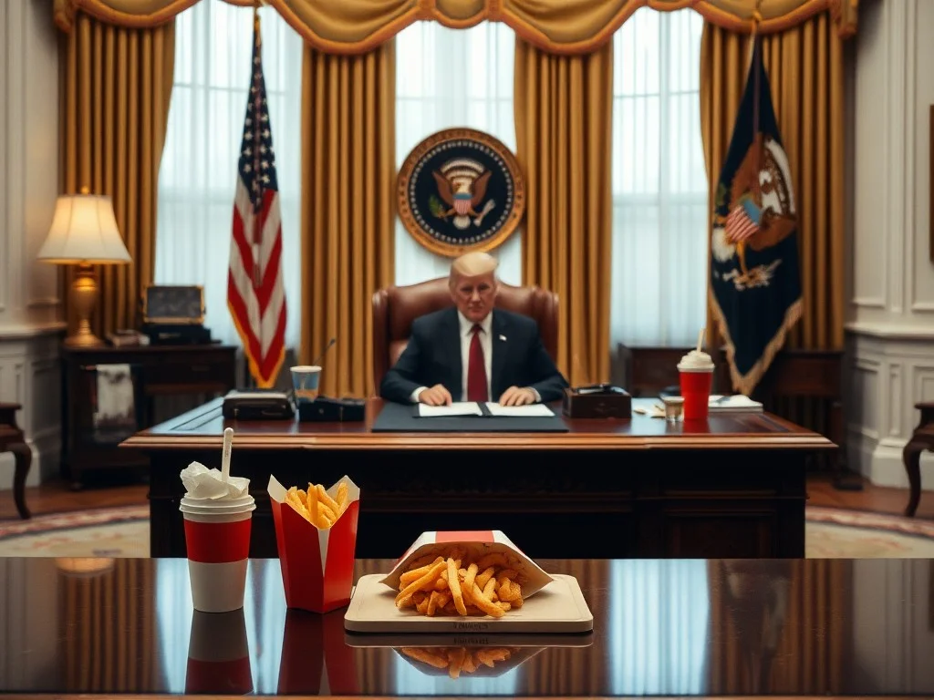 Trump tips DoorDash driver $100 for delivering McDonald's to Oval Office