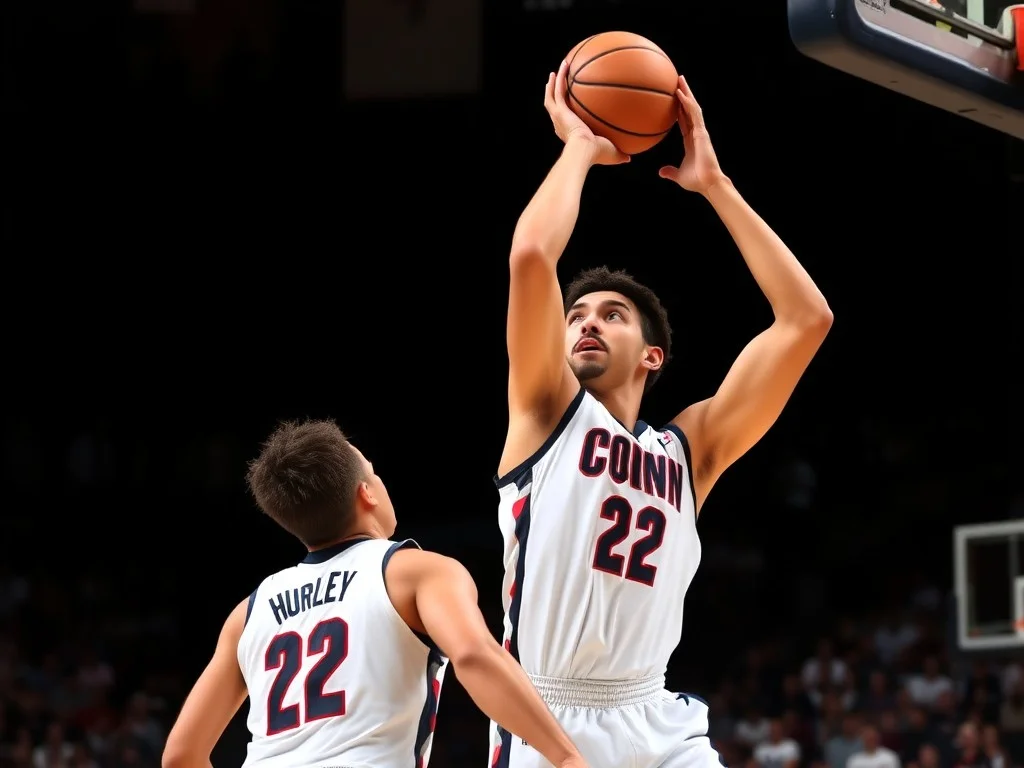 UConn and Hurley muscle their way to 3rd national title game in 4 seasons, beating Illinois 71-62