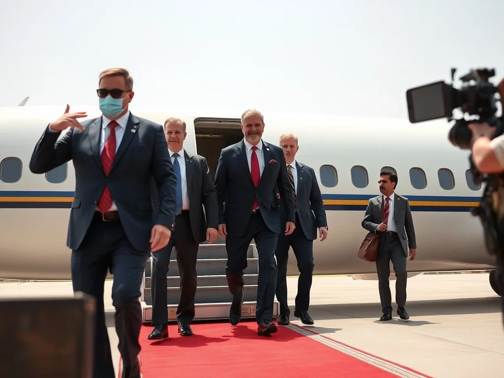 US delegation led by JD Vance lands in Islamabad for Iran talks