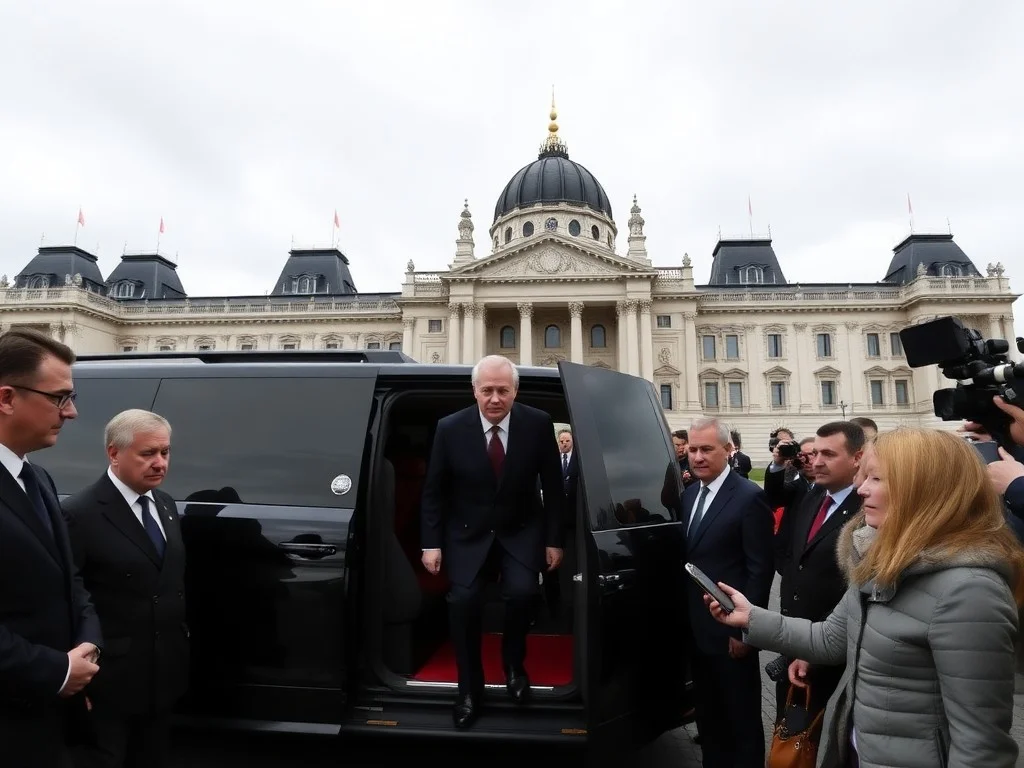 Vance heads to Budapest to shore up Orban’s support before Sunday vote