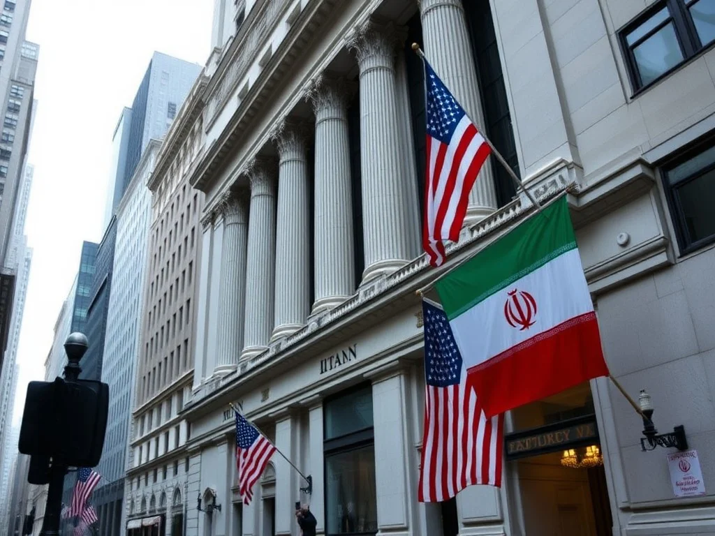 Wall Street ends mixed ahead of US-Iran talks